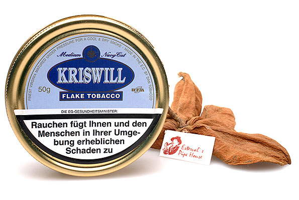 Kriswill Classical (Medium) Navy Cut Pipe tobacco 50g Tin